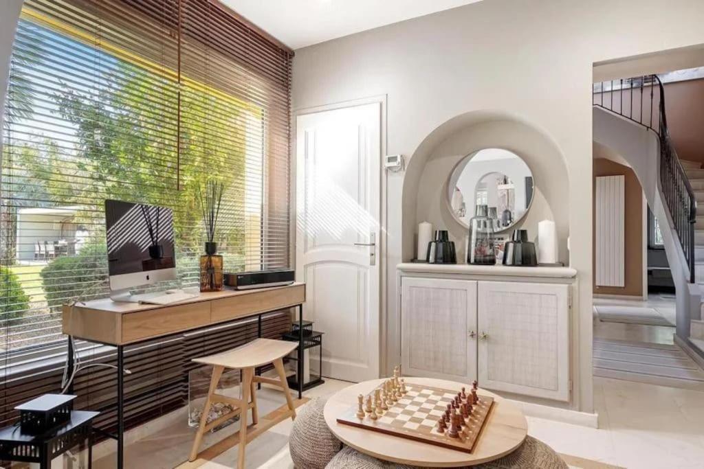Grande Villa St-Tropez Area Avec Piscine Chauffee Gassin Eksteriør billede