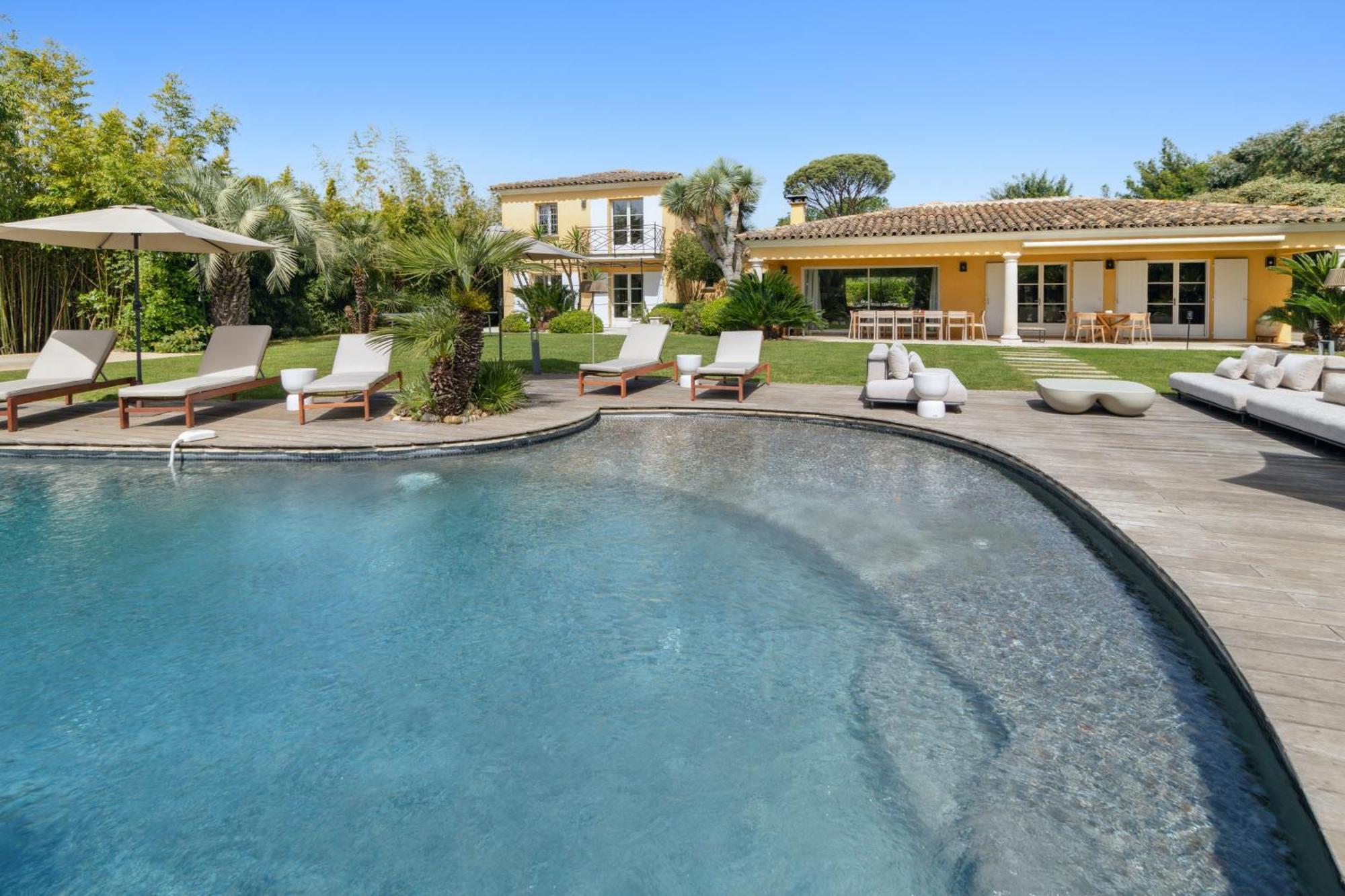 Grande Villa St-Tropez Area Avec Piscine Chauffee Gassin Eksteriør billede