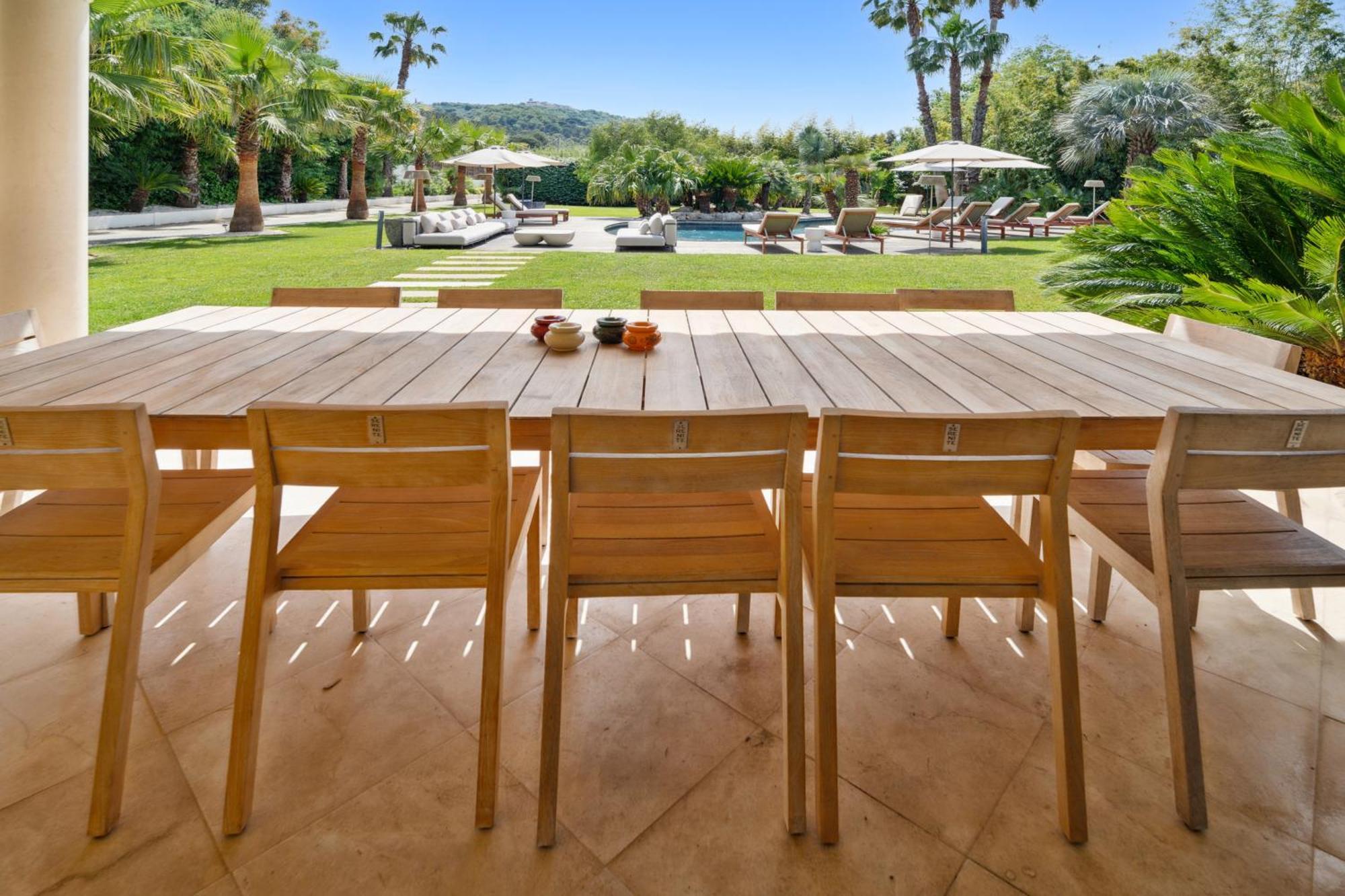 Grande Villa St-Tropez Area Avec Piscine Chauffee Gassin Eksteriør billede